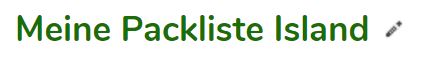 Individuelle Packliste Erstellen – So Geht's - Packlisten.org